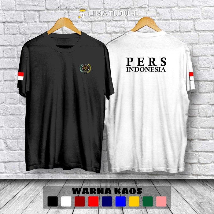Kaos PERS Wartawan Indonesia Logo Db Baju Distro