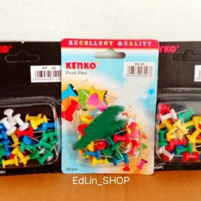 

Push Pin / Paku Mading(30pcs/Pack)