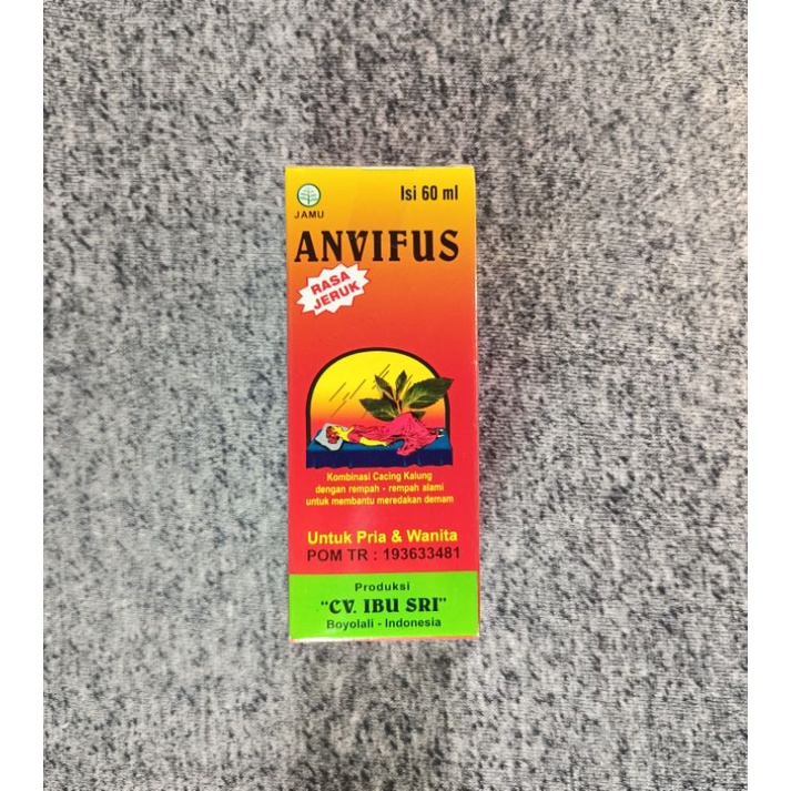 Tilung Sirup - Antifus Sirup / Ekstrak Cacing