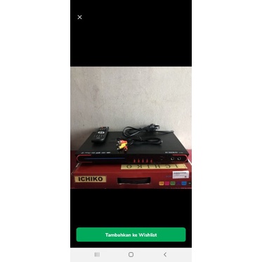 DVD PLAYER ICHIKO DVD VCD CD PLAYER KARAOEKE KEY KONTROL