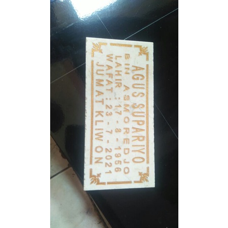 

nama kijing makam marmer