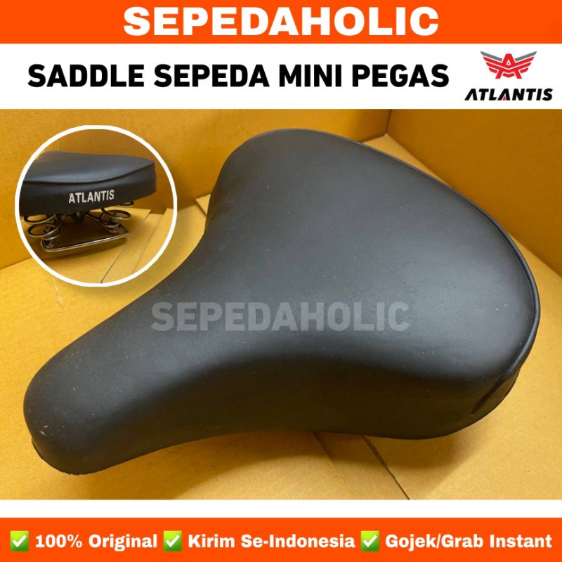 Saddle Sadel Sepeda Dewasa Atlantis Mini Per Pegas