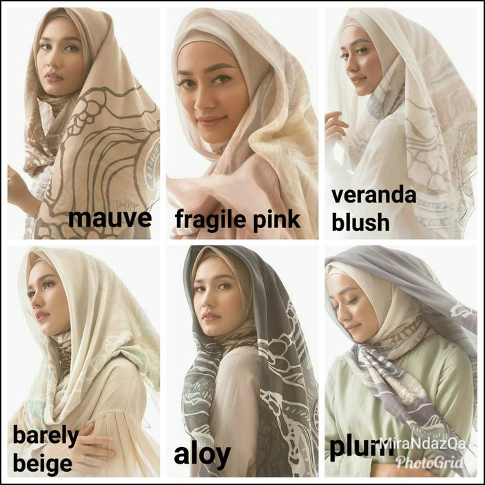 Baru Kami X Dwimega Aloha Scarf Kamiidea Kami Idea Bahan Voal Ria Miranda
