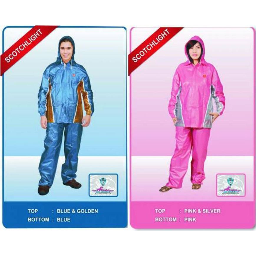 Jas Hujan Fixie - Gold