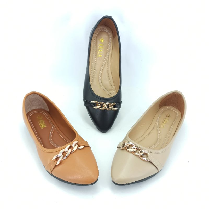 Sepatu Flat Shoes Wanita Andis AN20