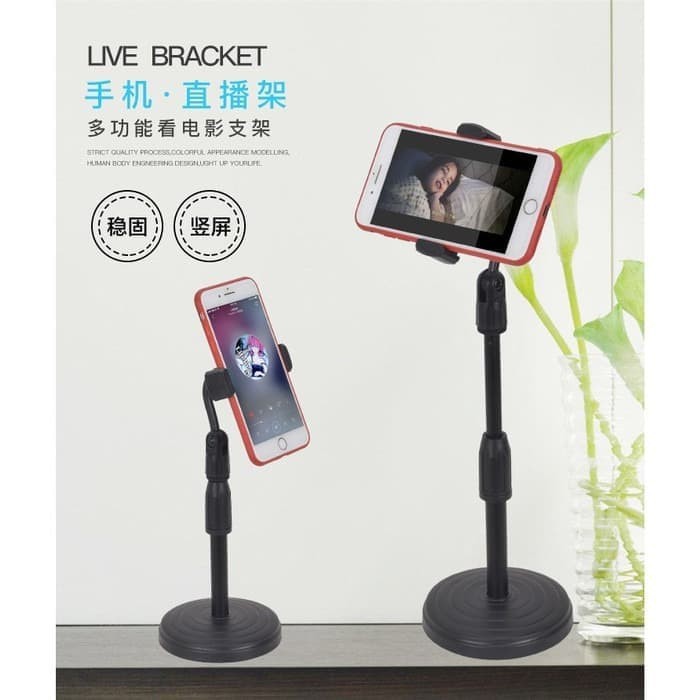 Liftable Foldable Phone Holder Stand HP di Meja Desktop