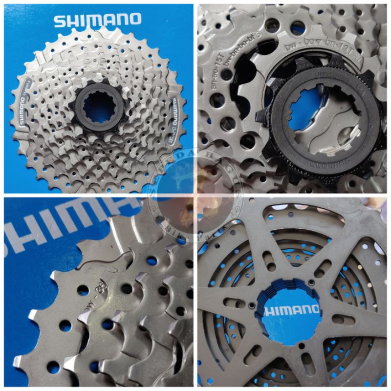 Cassette sprocket Shimano 9 speed 11-36T Original
