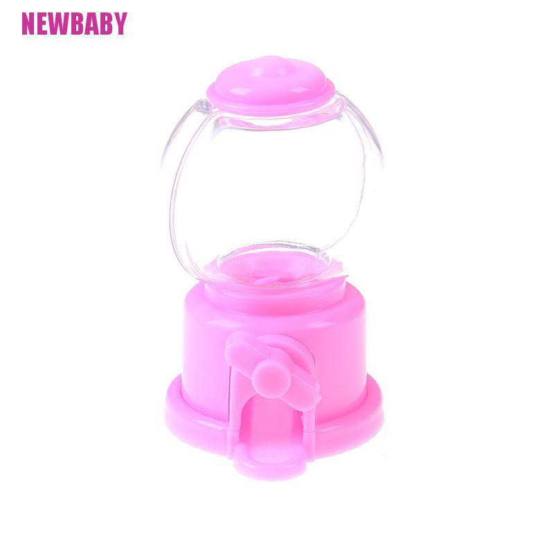 [NEWBABY] Mini sweet kids candy machine bubble gumball dispenser baby gift toys cute