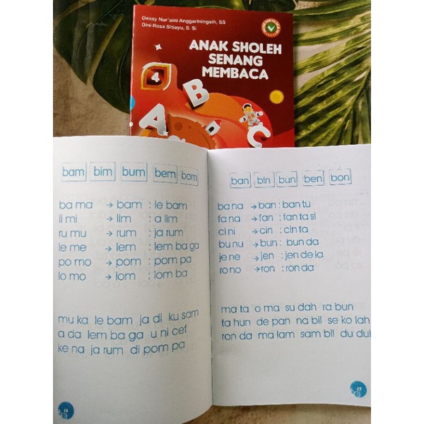 BUKU Anak Sholeh Senang Membaca Jilid 4 Untuk Anak PRA SEKOLAH PAUD TK SD ABYAN ORIGINAL