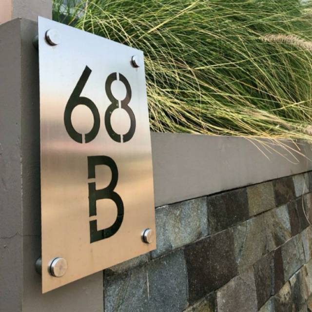 Nomor rumah stainless, nomor rumah, nomor_rumahkita