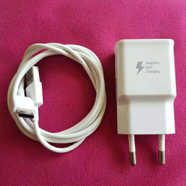 Charger Samsung Type C Original Adaptive Fast Charging Galaxy S8 S8 Plus S9 Note 7 8 9 C5 C7 C9 Pro