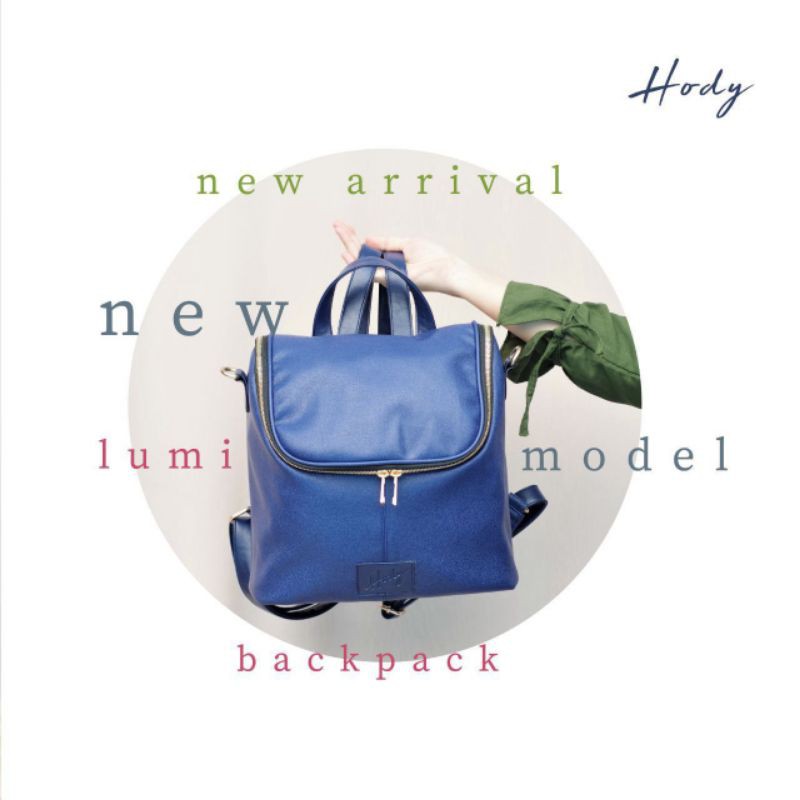TAS WANITA RANSEL BACKPACK LUMI BY HODY BAG