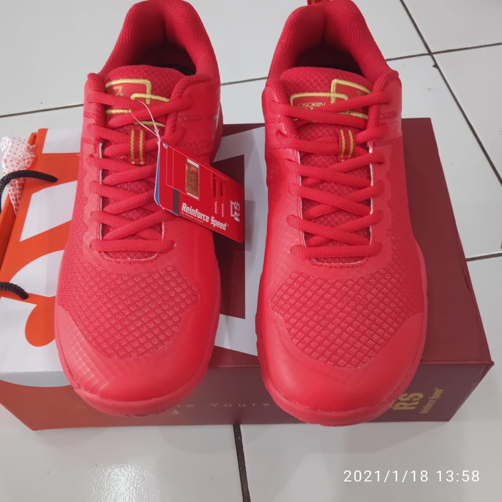 Sepatu Olahraga Badminton Bulutangkis RS Rosobin 12 ORIGINAL