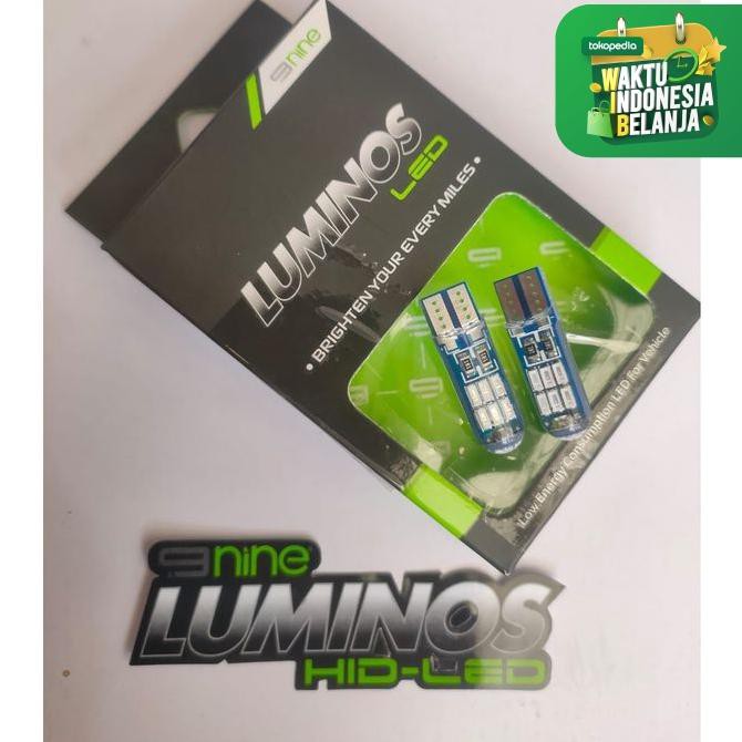 Luminos Led Lampu Senja Kota T10 Luminos 15 Titik - Biru