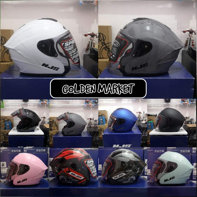 Njs Kairoz helm half face original-6