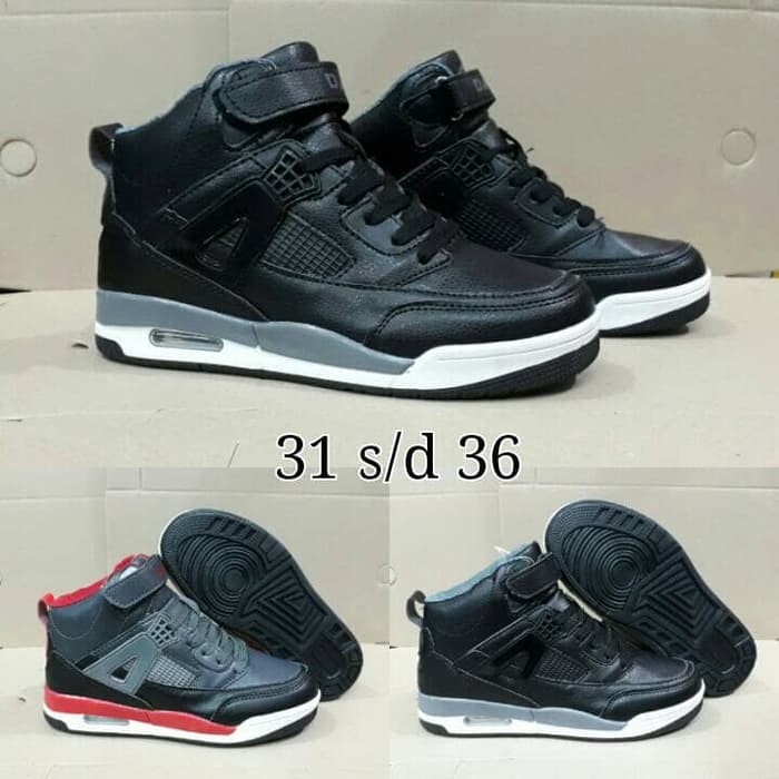 TERNEW SEPATU BASKET ANAK ANAK/ SEPATU SEKOLAH ANAK ANAK KEREN