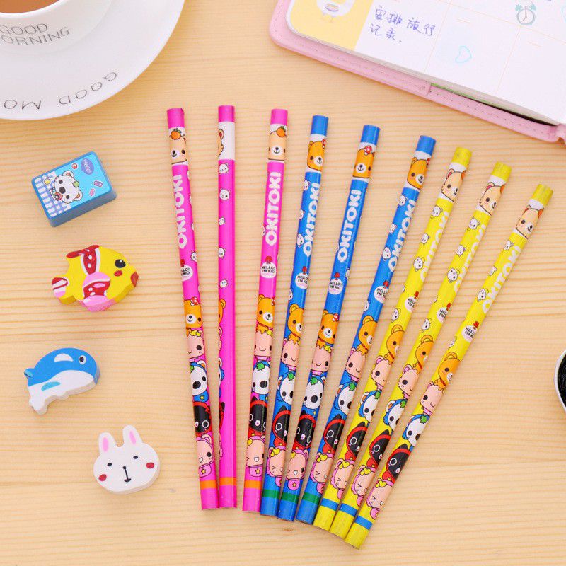 

12 pcs(1 pak )pensil karakter