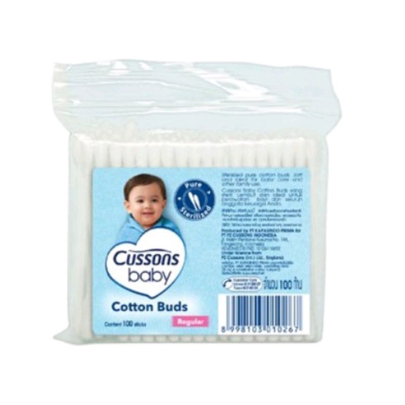 CUSSON BABY Cotton Buds Isi 100 cuton bud