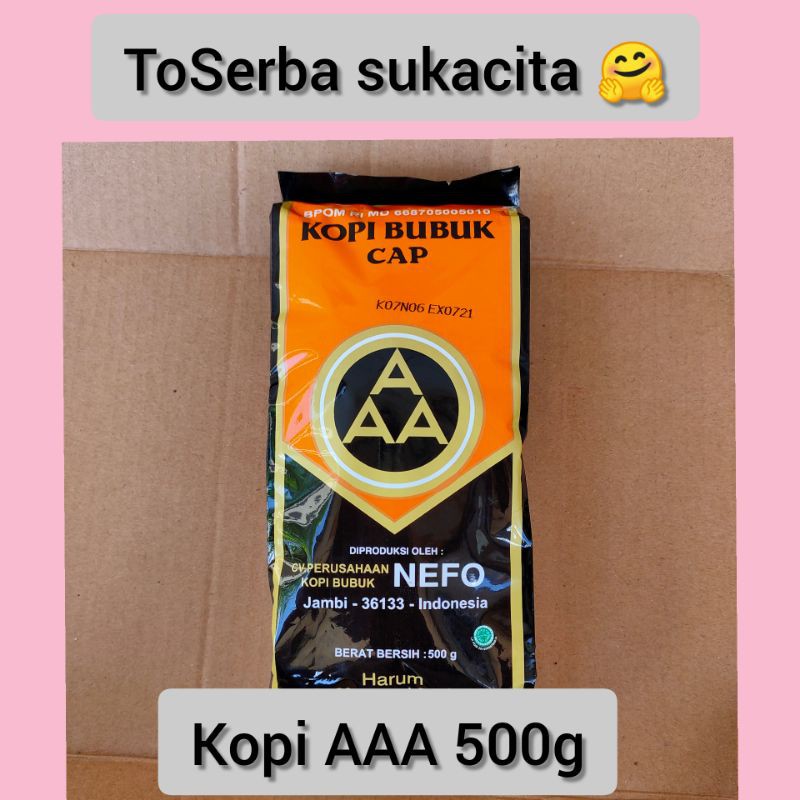 

Kopi bubuk cap AAA 500g
