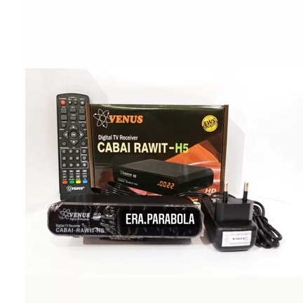 STB TV DIGITAL SET TOP BOX DIGITAL DVBT2 VENUS CABAI RAWIT H5 EWS android tv berkualitas bergaransi 