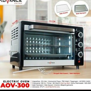 Oven Listrik Advance 20 Liter AOv 300