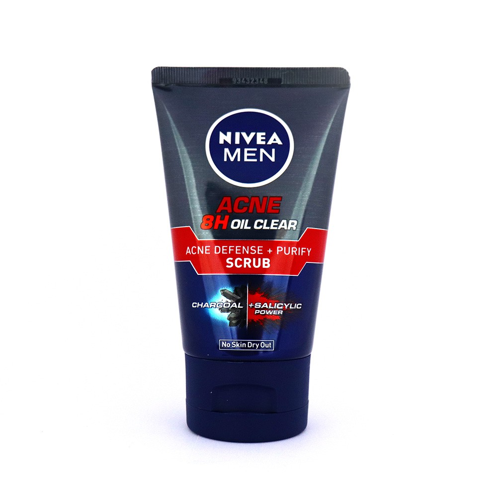 Nivea Men Acne 8H Oil Clear Acne Defense + Purity Scrub