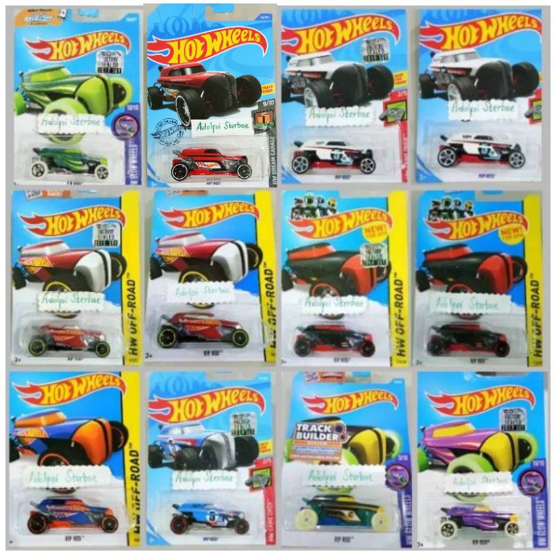 hot wheels race off toy cars