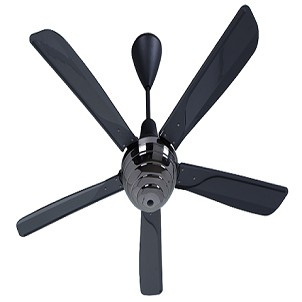 MT.EDMA 56in TWISTER Ceiling Fan Dekoratif (Black) + Remote Control