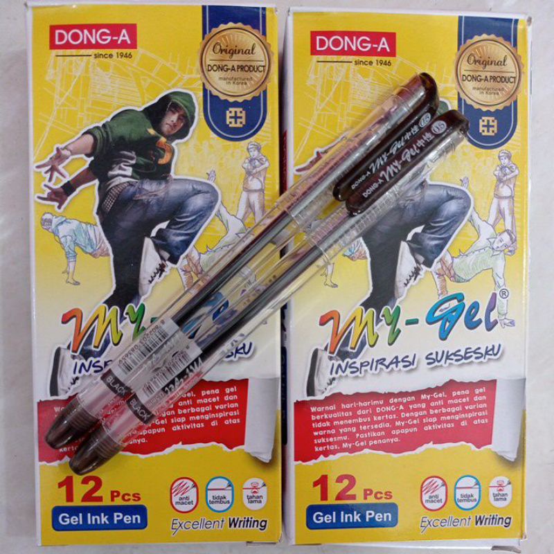 

PENA MY GEL HITAM BIRU