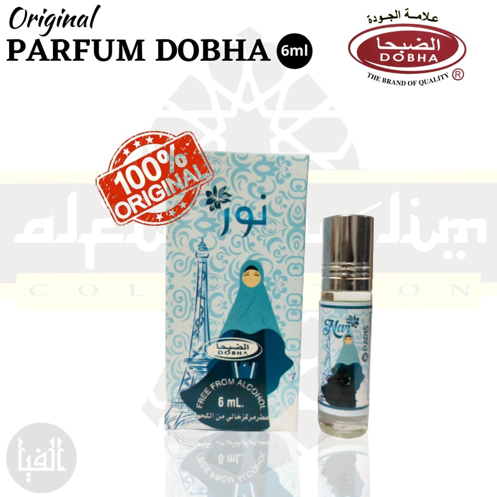 Dobha Nur Paris Parfum Minyak Wangi Non Alkohol 6ml Roll On