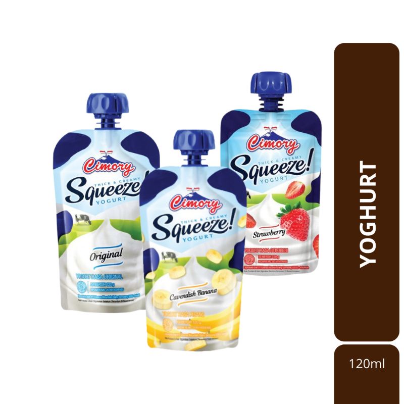 

Yogurt Squeeze Cimory 120ml - Yoghurt Cimory