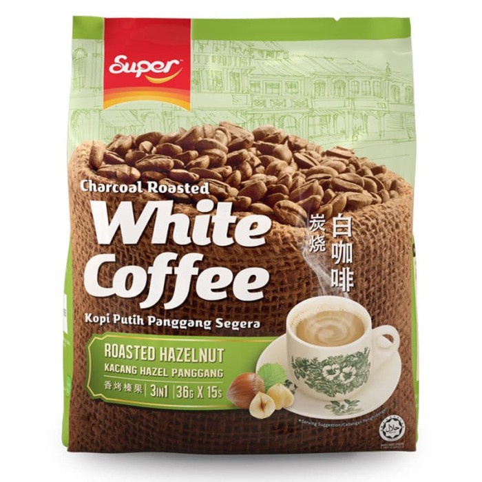 

ge01fgf Super White Coffee | Classic | 2In1 | Hazulnut | - Hazulnut Ds20X11