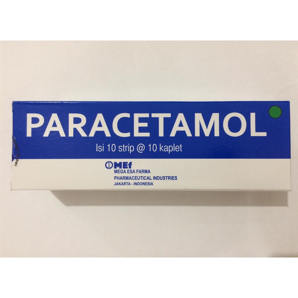 Jual PARACETAMOL 500MG MEF Shopee Indonesia