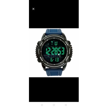 Jam Tangan pria Digital Viral 1986 karet sport