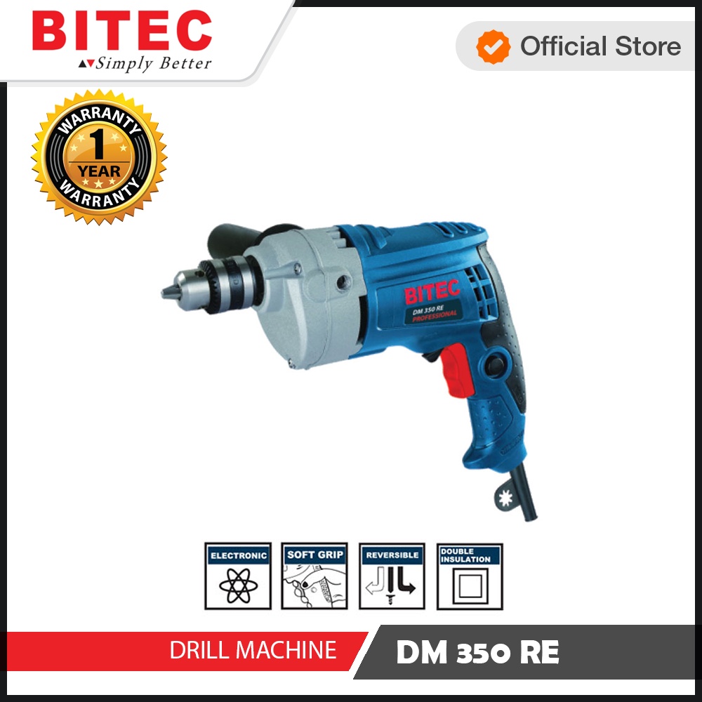 BITEC - DRILL MACHINE - DM 350 RE - GARANSI RESMI 1 THN