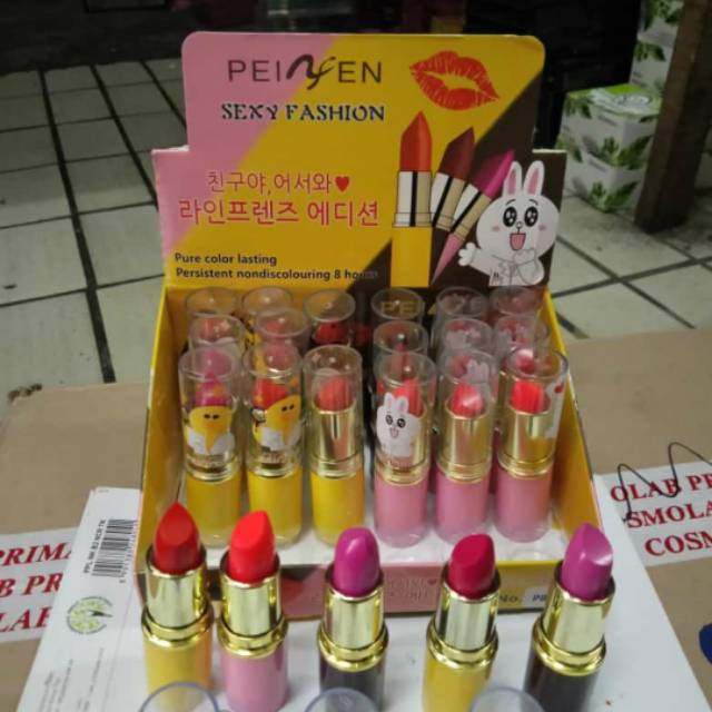 Lipstik peiyen fasion isi 24 pis