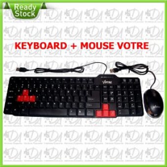 Promo...! Paket Keyboard + Mouse Votre