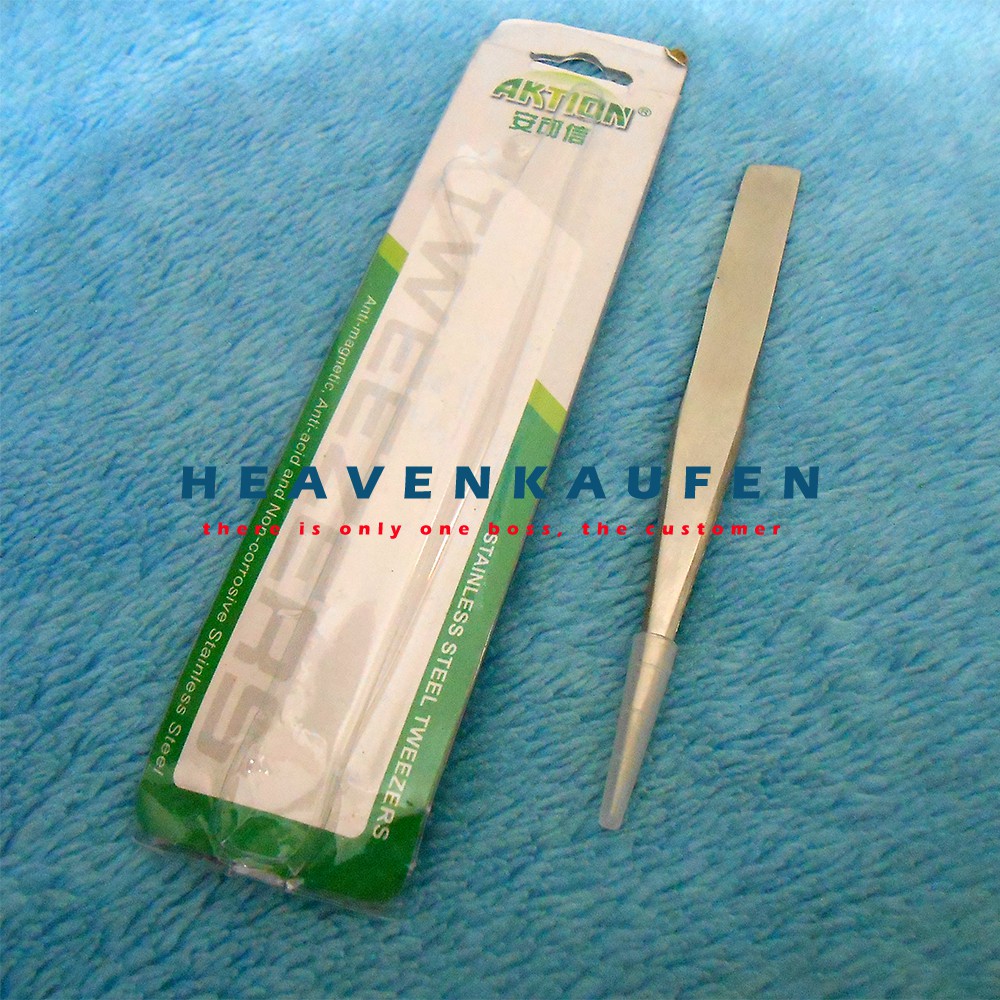 Pinset Obras Stainless Steel Kualitas Bagus (Tweezers)