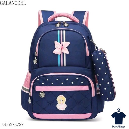 TAS SEKOLAH ANAK PEREMPUAN FREE TEMPAT PENSIL