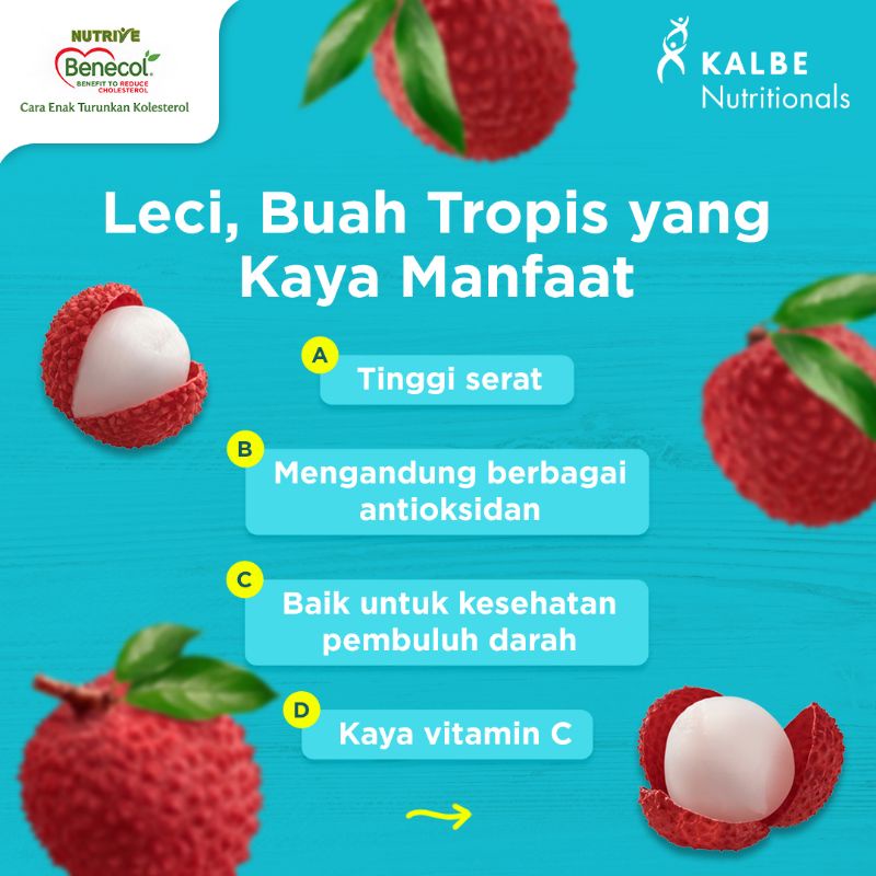 NUTRIVE BENECOL - MINUMAN MENURUNKAN KOLESTEROL - BUANG LEMAK JAHAT