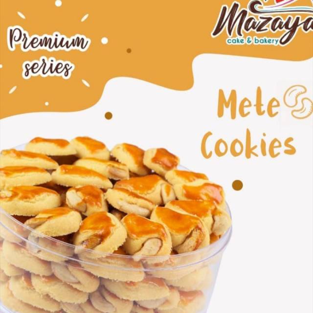 

Mazaya Cookies // Kue Kering Mete Cookies premium