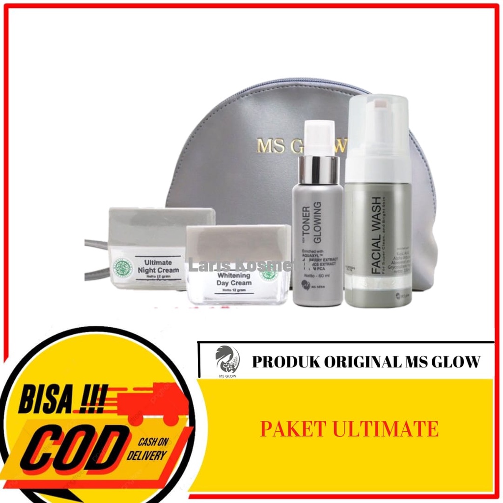 Ms Glow Ultimate Paket Ms Glow Ultimate Ms Glow Original Ms Glow Paket Ultimate Flek Hitam Penuaan