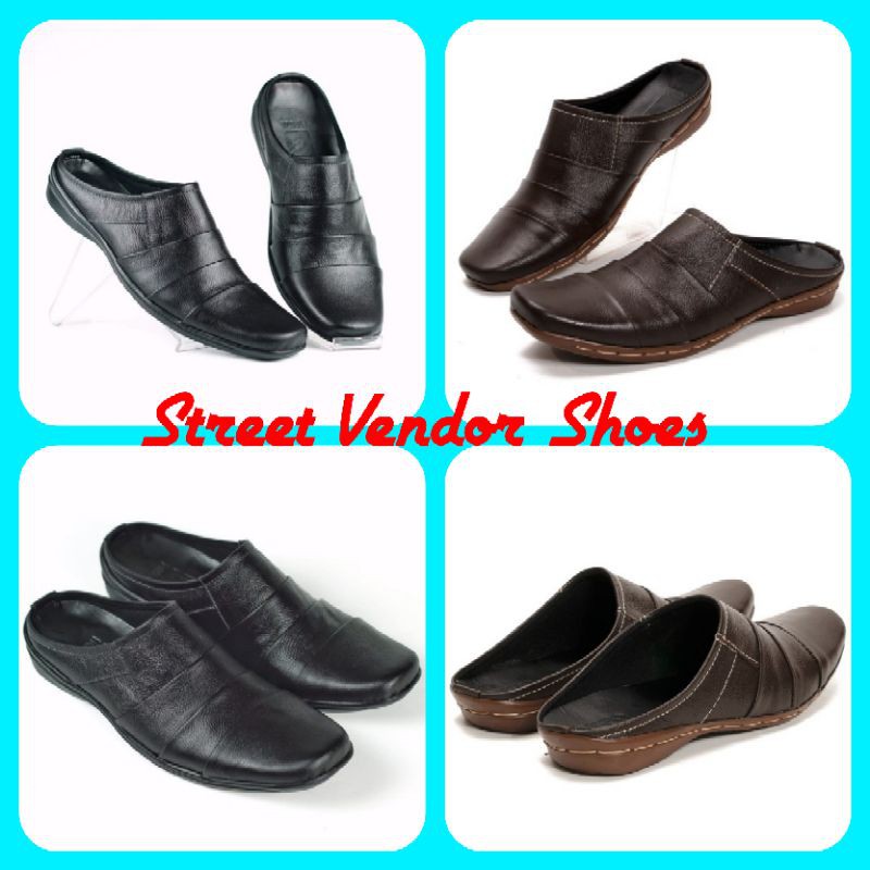 sepatu pria sandal kulit pria asli sandal sepatu pria sepatu sandal pria kulit daltu selop bustong