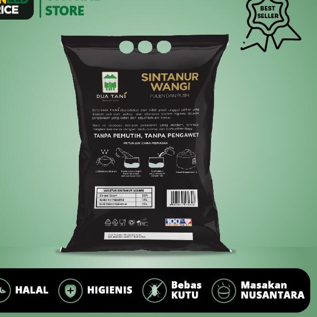 

Booming--Beras Dua Tani Sintanur Pandan Wangi 5kg-Wangi-Pulen