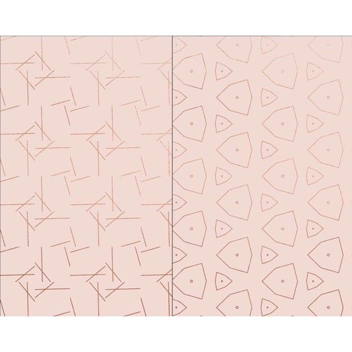 Kertas Scrapbook - Rose Gold Design
