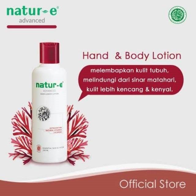 Natur-E Advanced Hand &amp; Body Lotion 100 ml / Losion Badan &amp; Tangan