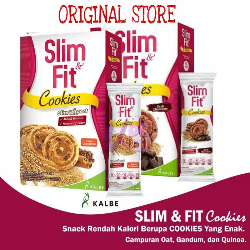 Termurah Slim and fit cookies kalbe Slim & Fit Cookies
