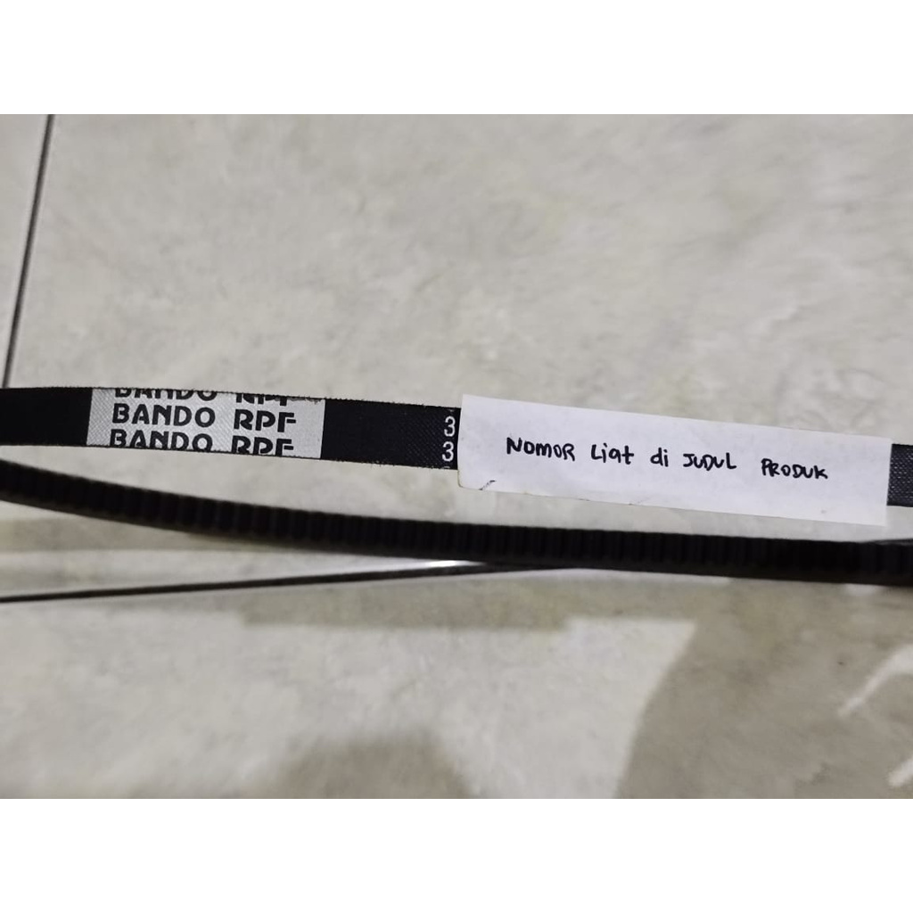 Tali Kipas - FanBelt Bando RPF 3300 12,5 x 785 Fan Belt - V-Belt Gigi
