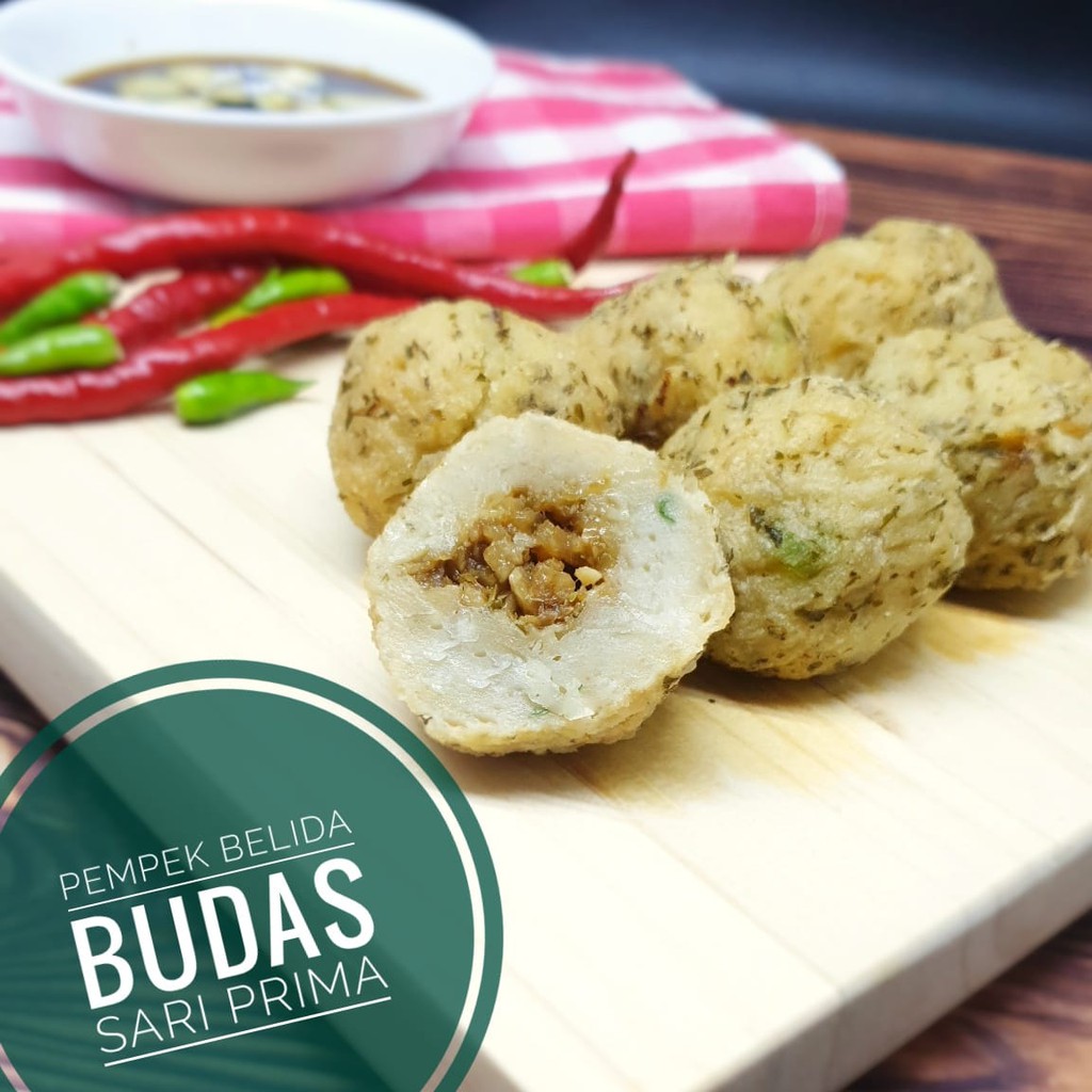 

Pempek Belida Khas Palembang Sari Prima - Budas / Bulat Pedas