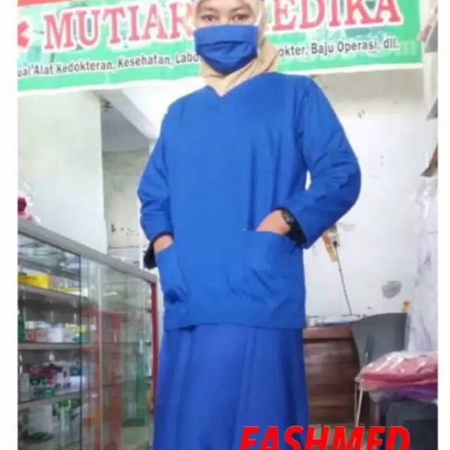 BAJU OK/OKA/BAJU JAGA(SEPASANG ROK)